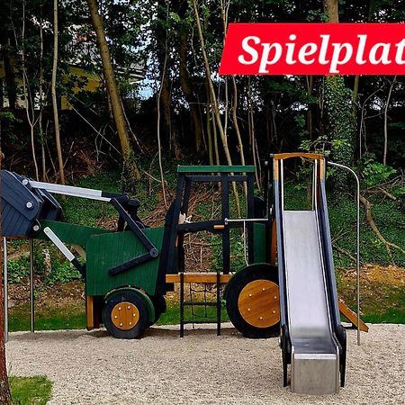 Ferienwohnung "Blick Mylau" - Naehe Freizeitpark Plohn & Weltgroesster Ziegelsteinbruecke Reichenbach im Vogtland Kültér fotó
