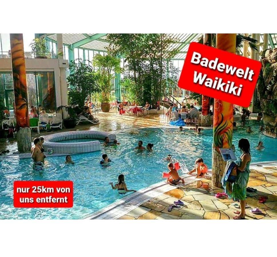 Ferienwohnung "Blick Mylau" - Naehe Freizeitpark Plohn & Weltgroesster Ziegelsteinbruecke Reichenbach im Vogtland Kültér fotó