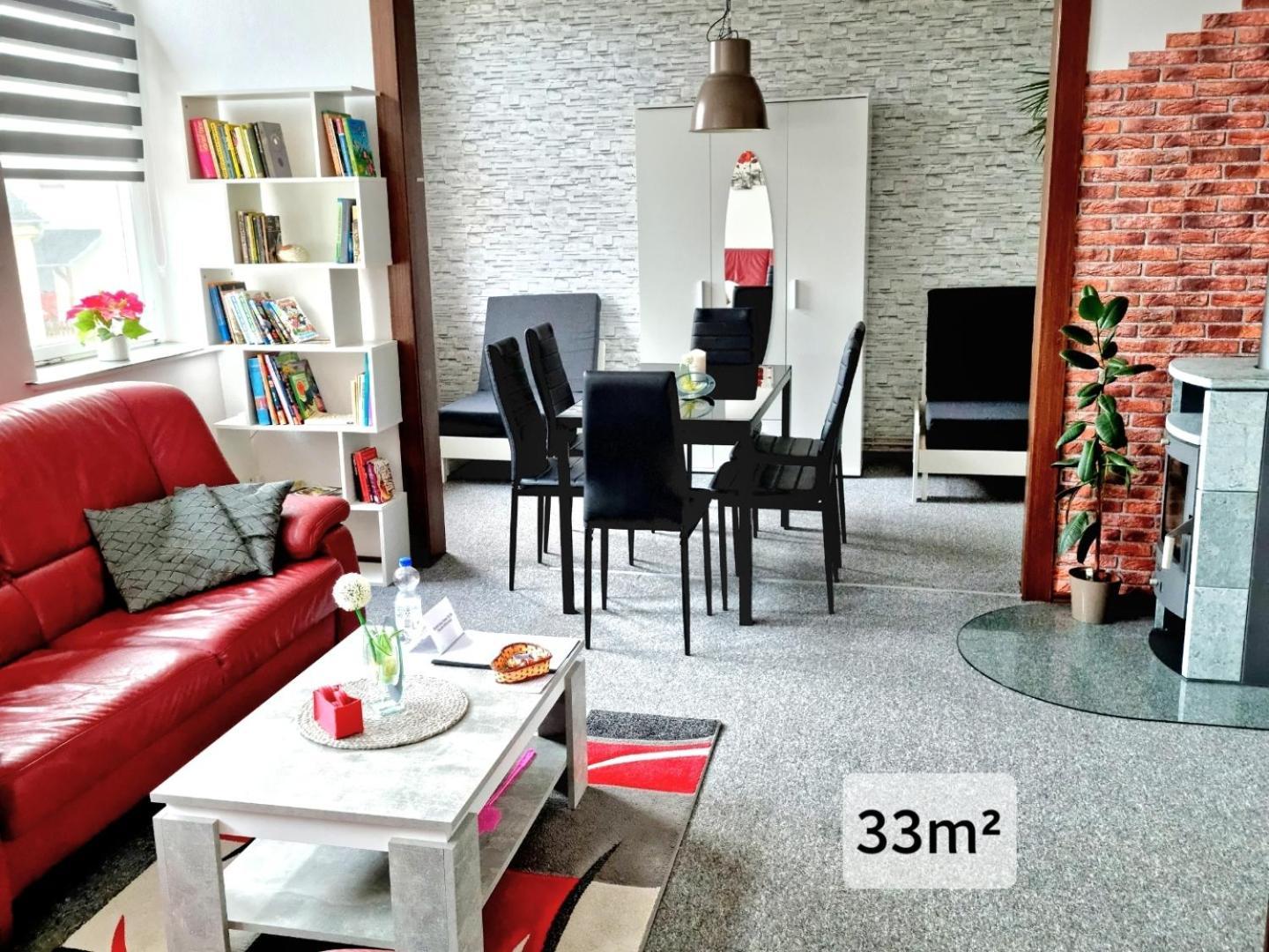 Ferienwohnung "Blick Mylau" - Naehe Freizeitpark Plohn & Weltgroesster Ziegelsteinbruecke Reichenbach im Vogtland Kültér fotó