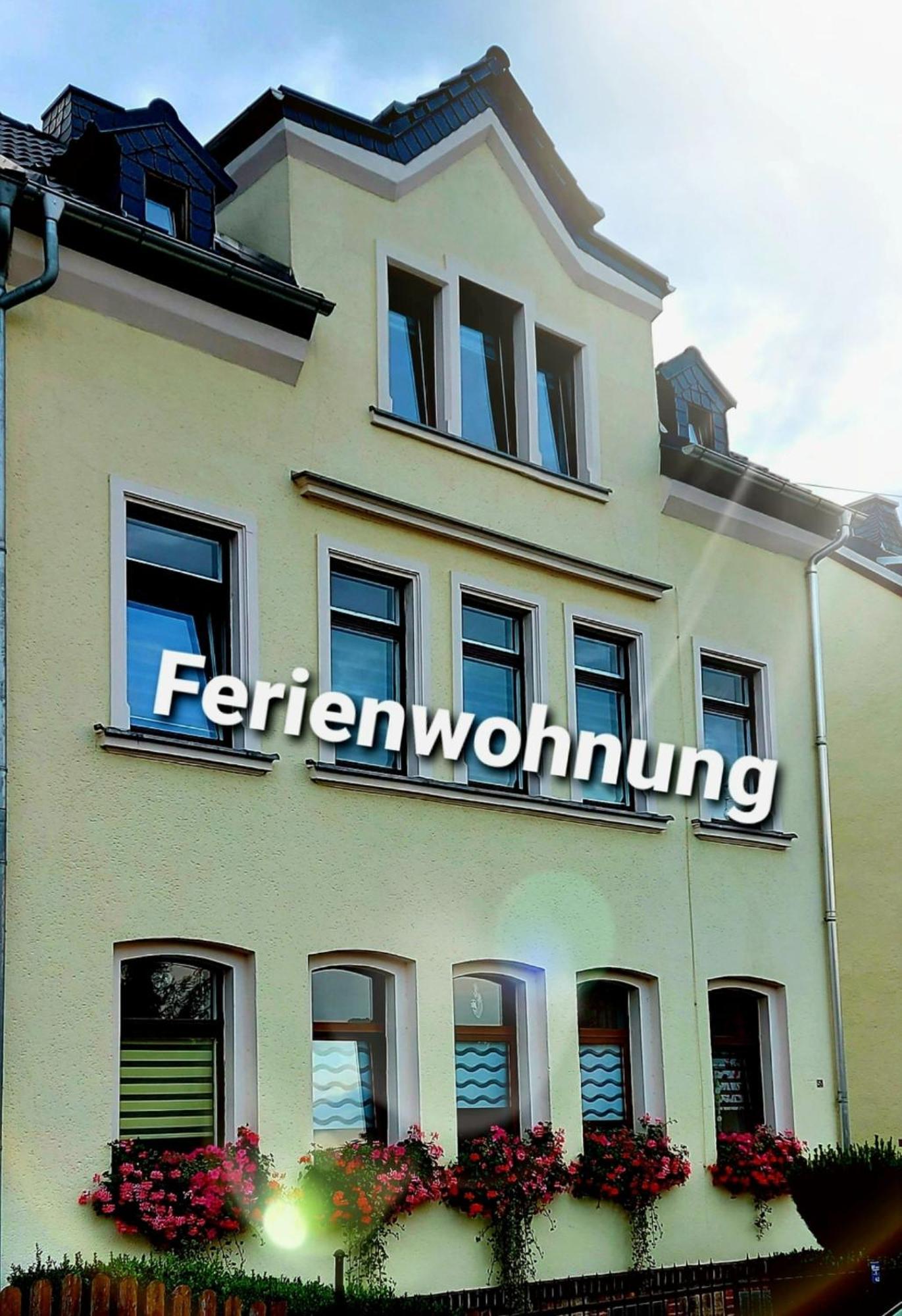 Ferienwohnung "Blick Mylau" - Naehe Freizeitpark Plohn & Weltgroesster Ziegelsteinbruecke Reichenbach im Vogtland Kültér fotó